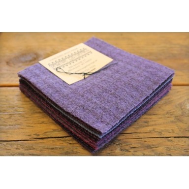 Purple Wool Charms