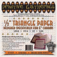 1/2" Triangle Paper-For Charms